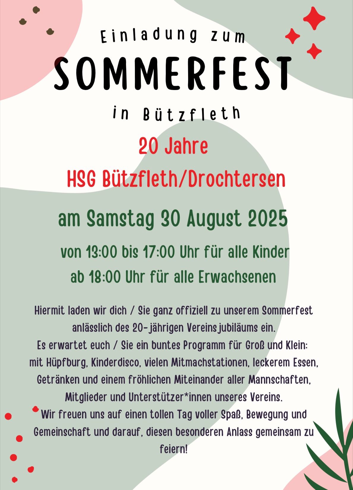 20 Jahre HSG Bützfleth/Drochtersen